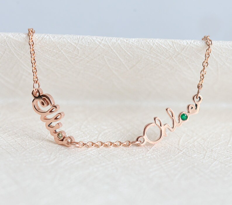 mother daughter birthstone bracelet