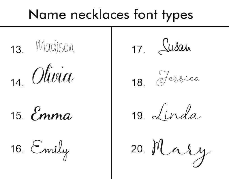Solid Gold Name Necklace, 14k Gold Personalized Family Necklace, Name Jewelry with Sideways Cross image 6