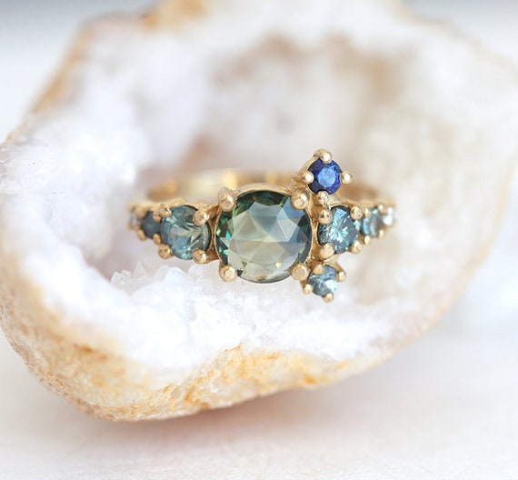 Bague cluster hotsell