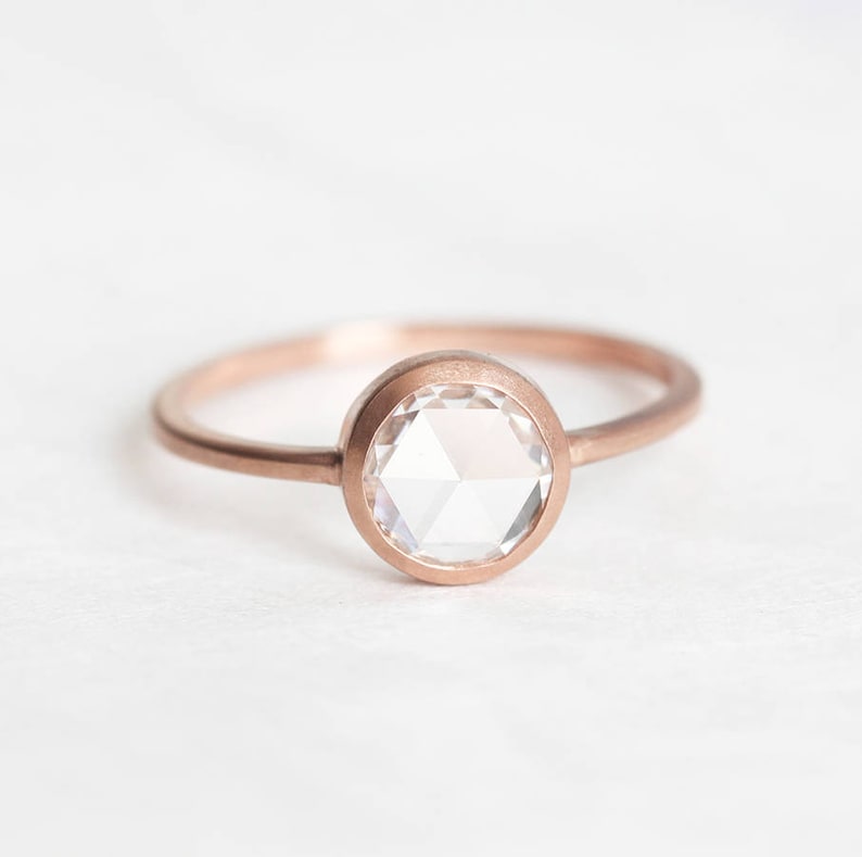 rose cut diamond engagement ring rose cut diamond engagement ring