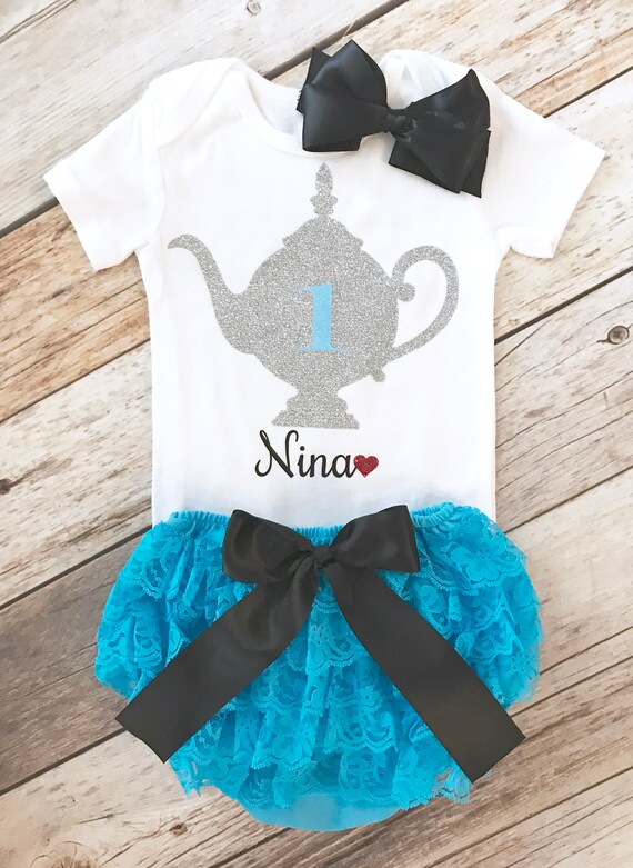alice in wonderland first birthday outfit
