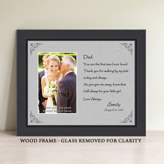 parents of the bride photo frame
