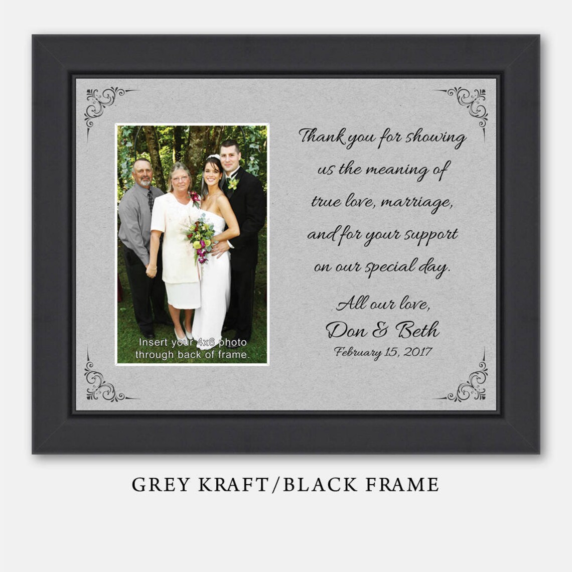 ParentsWeddingGift ParentsoftheGroom ParentsoftheBride Etsy