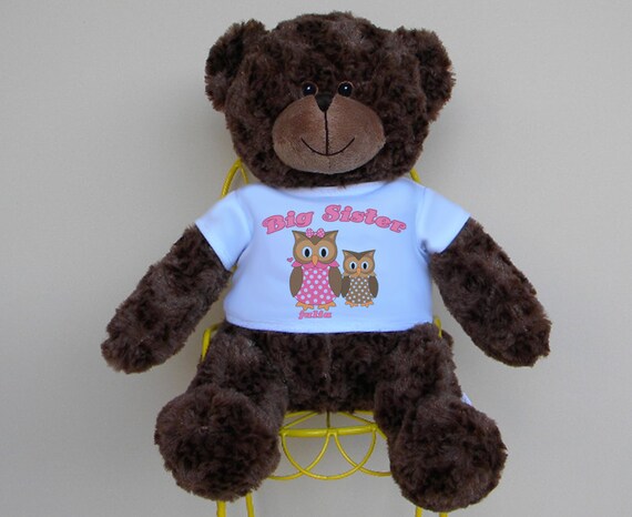 personalised big brother teddy