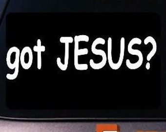 Jesus Decal Sticker Window Sticker 6"