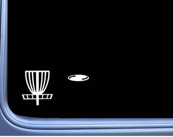 Disc Golf Plain L771 8 inch Sticker putter driver basket Decal