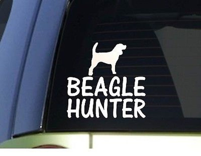 Beagle Hunter H902 6 Inch Sticker Decal Rabbit Hunting Dog | Etsy
