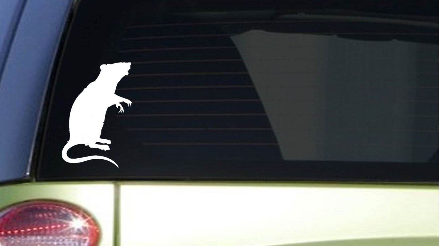 Sticker De Rata Colgada Rat 8 Inch Tall Sticker *I269* Coonhunting Decal Mouse Turtle Ninja - Etsy