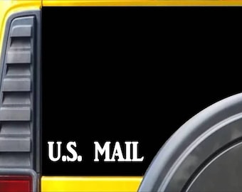 EZ-STIK U.S. Mail Carrier Decal - 8 Inch Die-Cut Vinyl Sticker L168