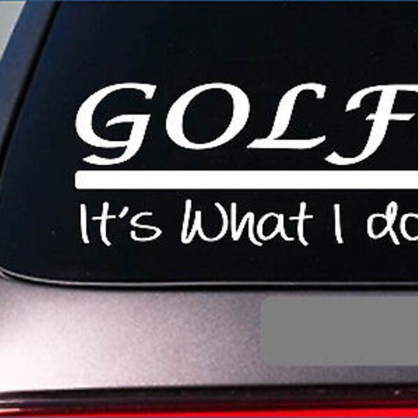 Golf Club Driver Decal Etsy