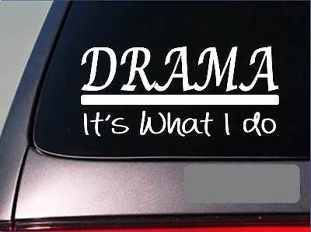 Drama Sticker Decal *306*actor Actress Play Opera Theater Show Movie Tv ...