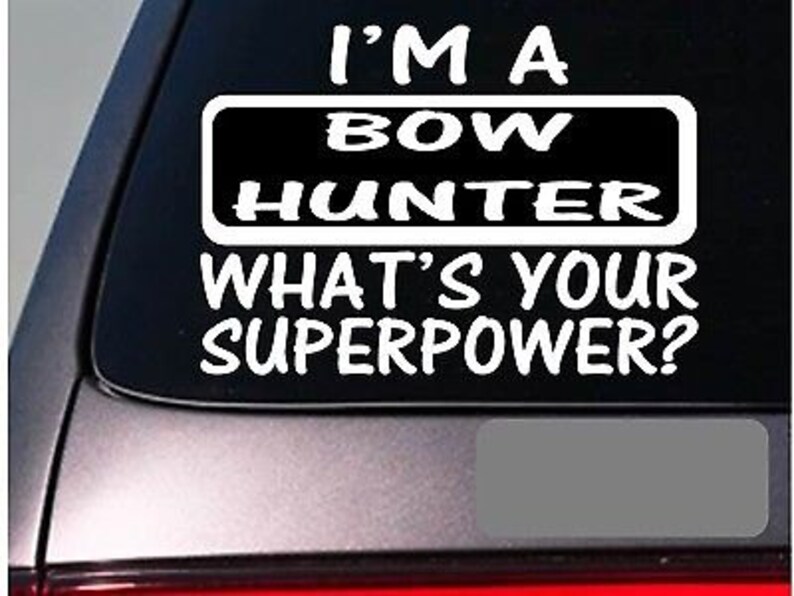 I'M A Bowhunter Sticker Decal *E113* Hunting Deer Scent Stand Camo ...