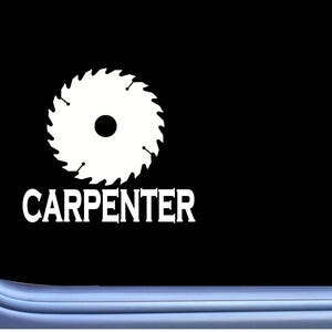 Carpenter Saw Blade L761 6 inch Sticker toolbox Decal