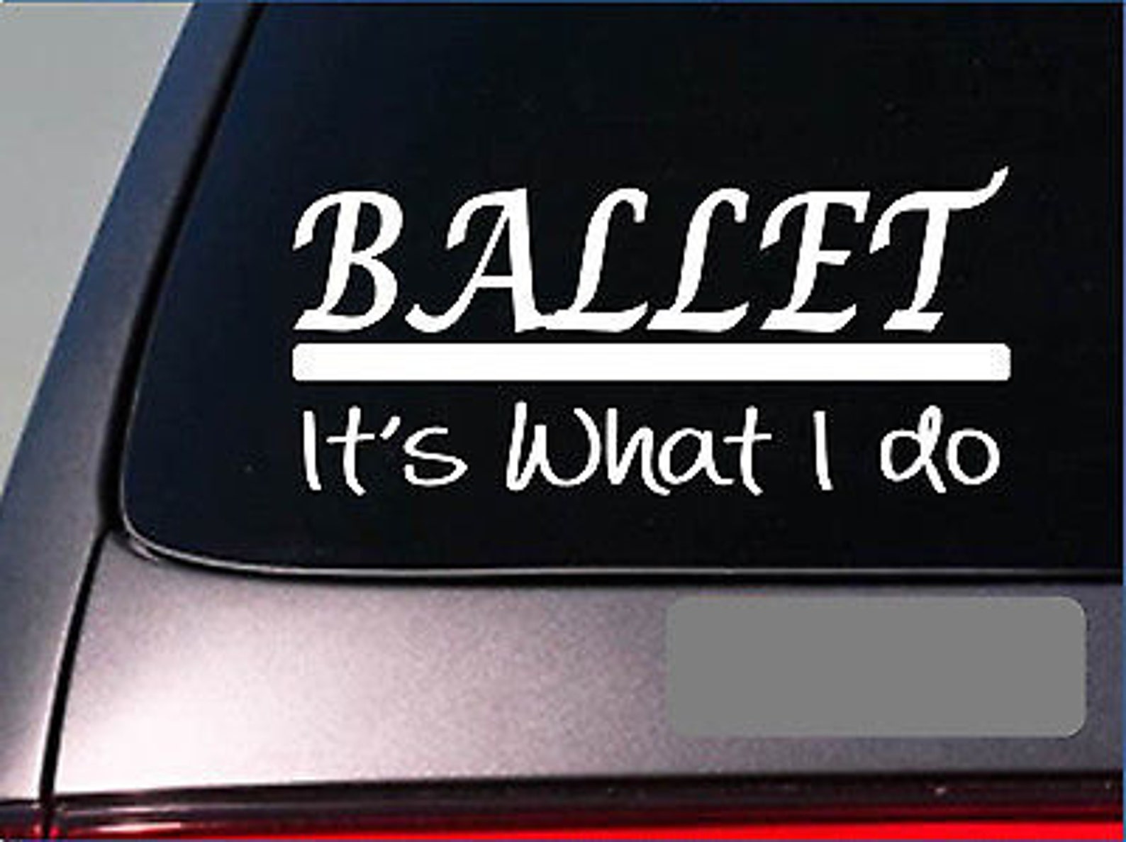 ballet sticker decal *e366* dance shoes dancer