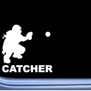 Catcher softball L756 6 inch Sticker fastpitch glove Decal