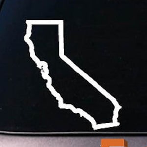 California State 6&quot; Sticker Decal Car Truck Window College Football Basketball