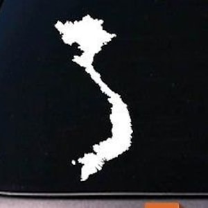 Vietnam Country Sticker Truck Car Window Laptop Vinyl Decal 6&quot; Sticker