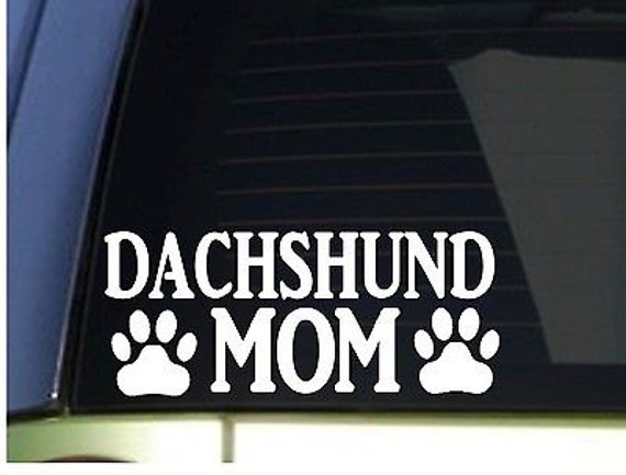 Dachshund DEATH from the ankles down 6"  decal JDM TURBO low import *A003* 