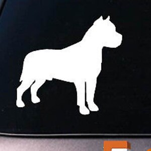 Pit Bull American Bully 6&quot; Sticker Decal Apbt Amstaff Rescue *D731*