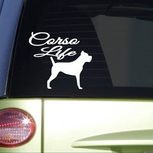 Cane Corso Life I965 6x6 inch dog Sticker decal image 1