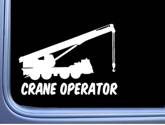 Crane Operator Sticker – "Sling Big Loads" Hard Hat, Bumper, Or Laptop Decal