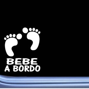 Bebe a Bordo L760 6 inch Sticker baby on board Decal