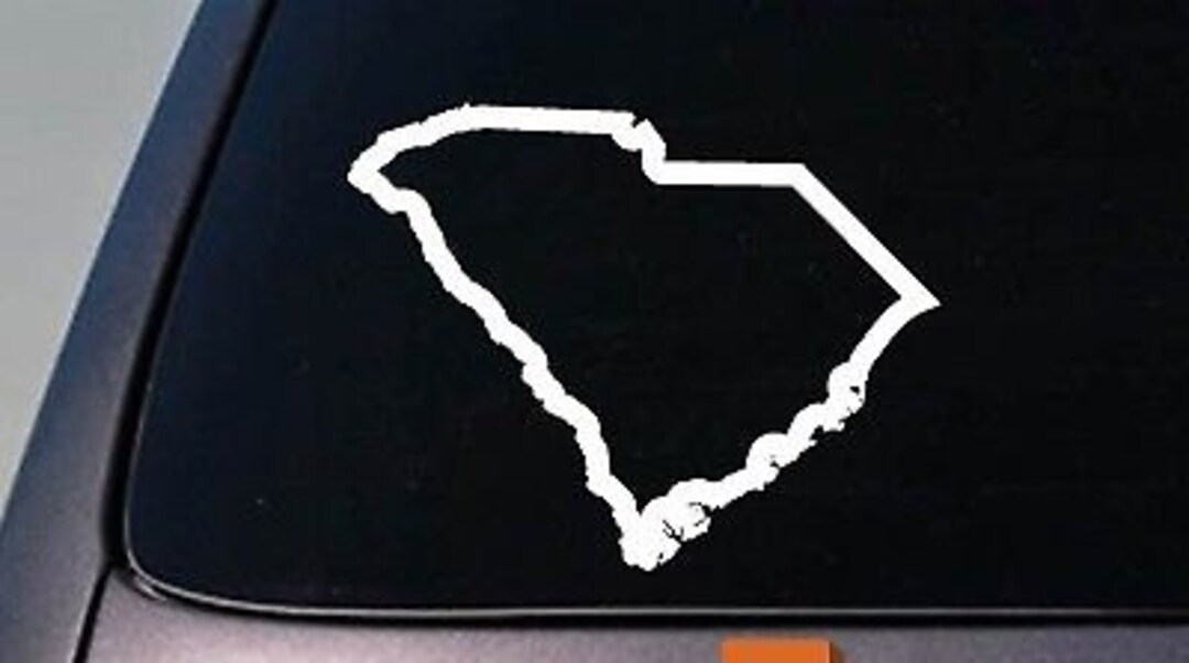 NEW JERSEY State Shape Decal Sticker - 6" Size For Car, Truck, Laptop Window