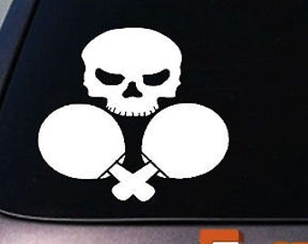 Ping Pong Sticker Skull Table Tennis Ping Pong Ball China Table Speed Spin