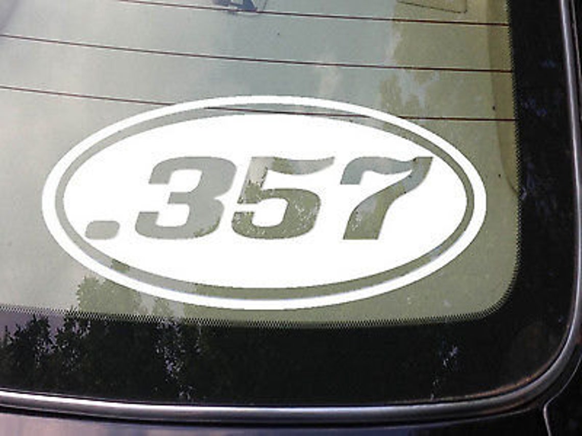 357 Handgun Sticker Decal Car Window *C129* Gun - Etsy
