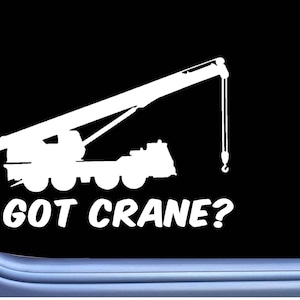 Got Crane L992 8 inch sticker decal operator construction