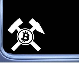 Miner 2 L697 6" Sticker hodl cryptocurrency bitcoin bitcoin decal