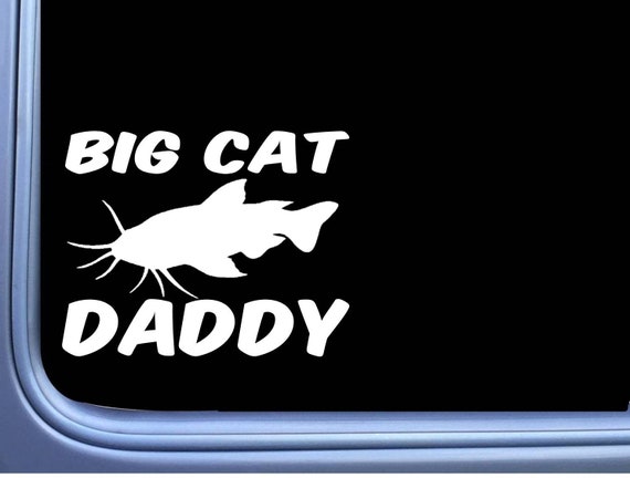 Big Cat Daddy M379 6 Inch Sticker Decal Catfish Stink Bait Fishing -   Canada