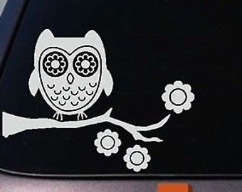 OWL Heartbeat Lifeline Monitor Decal - 8x4.25 Inch Vinyl Sticker For Car, Laptop, Window