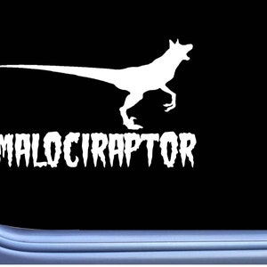 Malociraptor M393 Sticker Belgian Malinois Decal schutzhund maligator