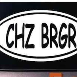 Cheeseburger Sticker Vinyl Decal Margarita Beach Ocean Key West *C236*