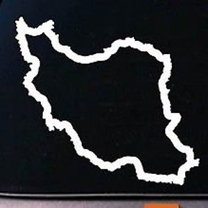 Iran Country Sticker Truck Car Window Laptop Vinyl Decal 6" Sticker