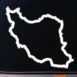 Iran Car Decal - Etsy