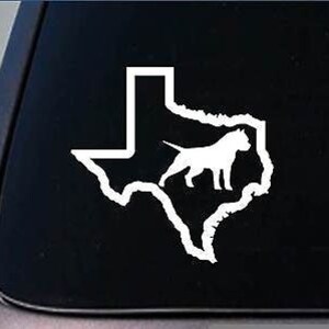 Bully Texas Sticker *G902* 6&quot; Vinyl Decal Pit Bull Pitbull Bulldog Bluetri