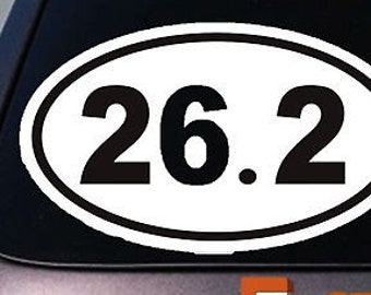 26.2 Marathon Decal *A148*