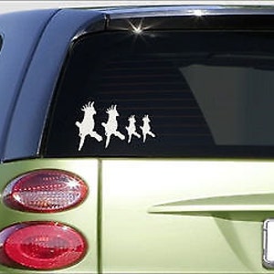 Cockatoo Family 8&quot; Sticker *E987* Decal Cute Laptop Macaw Parrot Cage Treat Bird