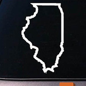 Illinois State 6&quot; Sticker Decal Car Truck Window College Football Basketball