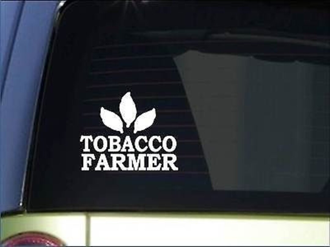 tobacco bumper stickers Lot of 2 Vintage KODIAK BEAR DECAL STICKER 3" X 11 1/2" This sticker is 10 inches wide by 3 inches tall when applied Tobacco Farmer *H898* 8 Inch