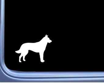 Dutch Shepherd plain M316 6 inch Sticker Decal schutzhund dog k9 dutchie