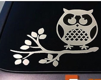 Owl Sticker Decal Car Window Vinyl