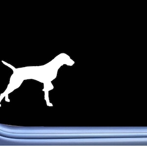 Vizsla Plain M323 6 inch Sticker Decal dog pointer bird hunting