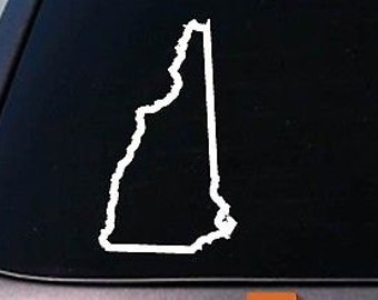 New Hampshire State 6" Sticker Decal Truck Window College Football Basketball