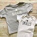 Biggie Smalls Shirt Set, Big Sister Little Sister, Big Brother Little Brother, Big Brother Little Sister, Big Sister Little Brother 