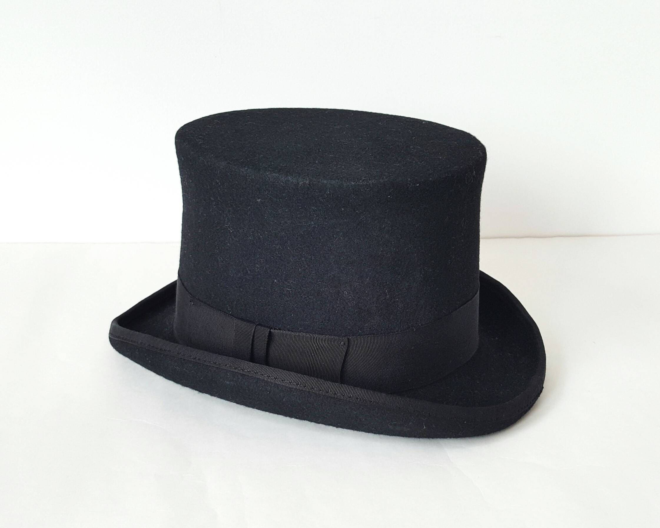 Ringmaster Top Hat Black Top Hat Kids Steampunk Hat Etsy
