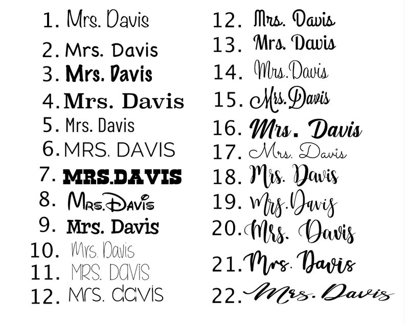 Personalized Teacher Door Sign CHALKBOARD Write Your Own Etsy