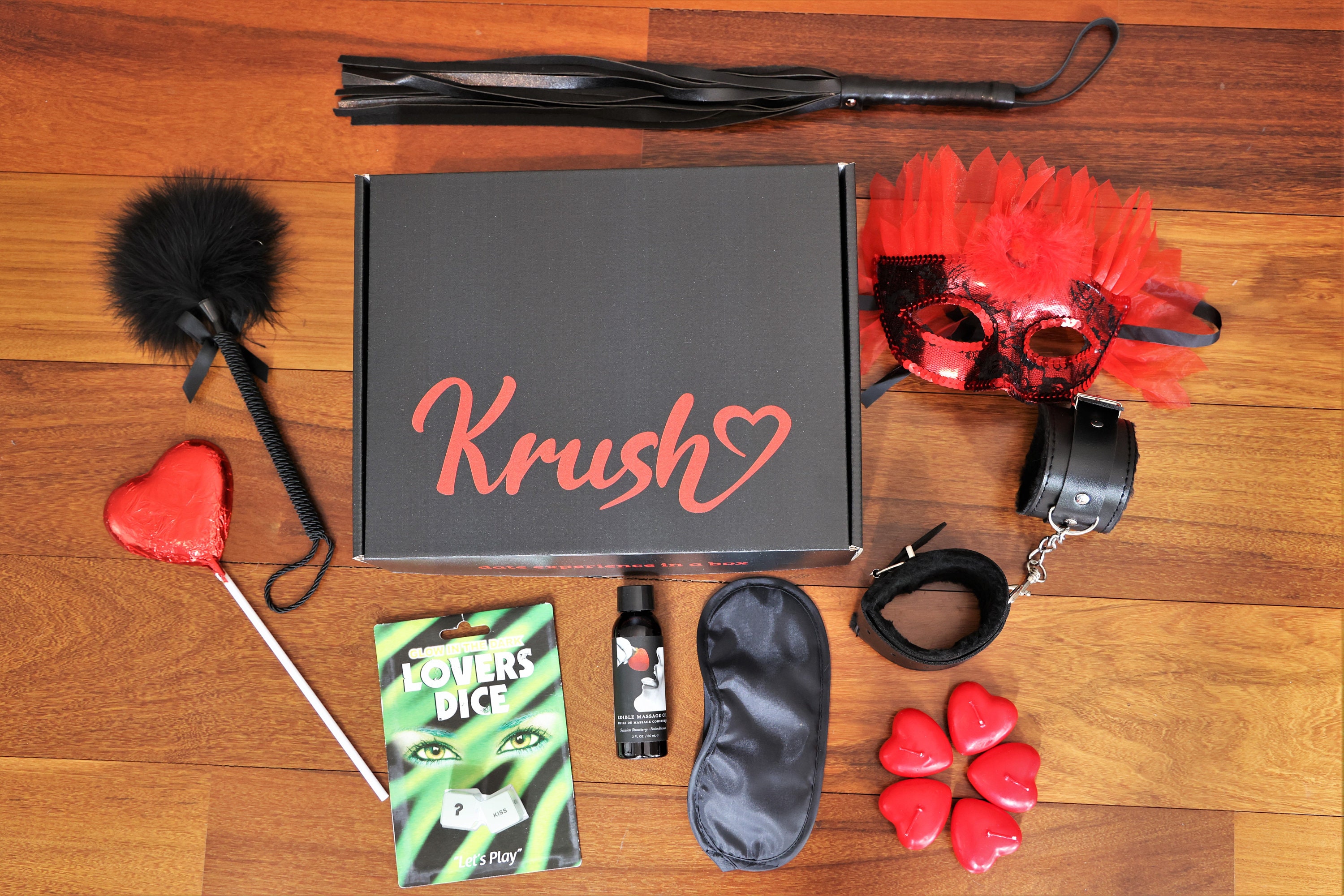 Sexy Date Night Box for Two BDSM Kit Sex Toys Bondage Gear picture